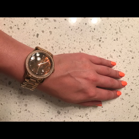 Rose Gold Michael Kors Watch main image 7
