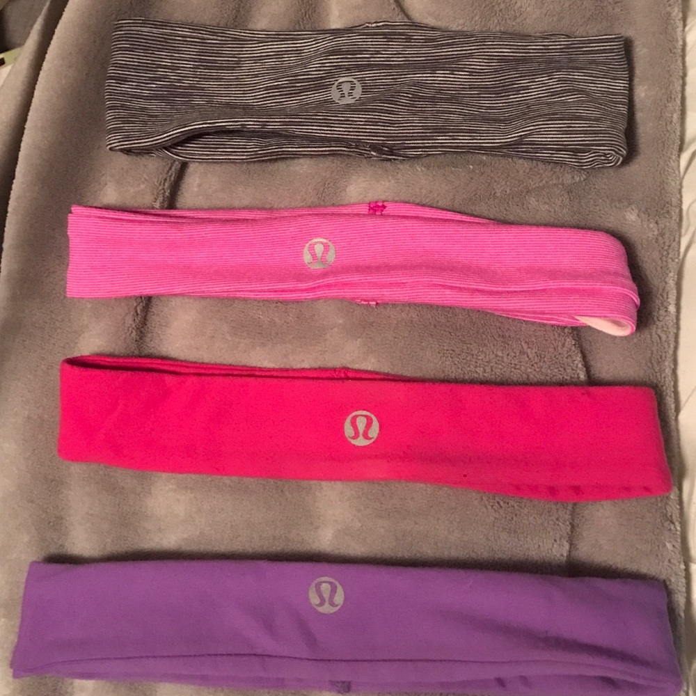 Lululemon head bands! Grey one has been sold!