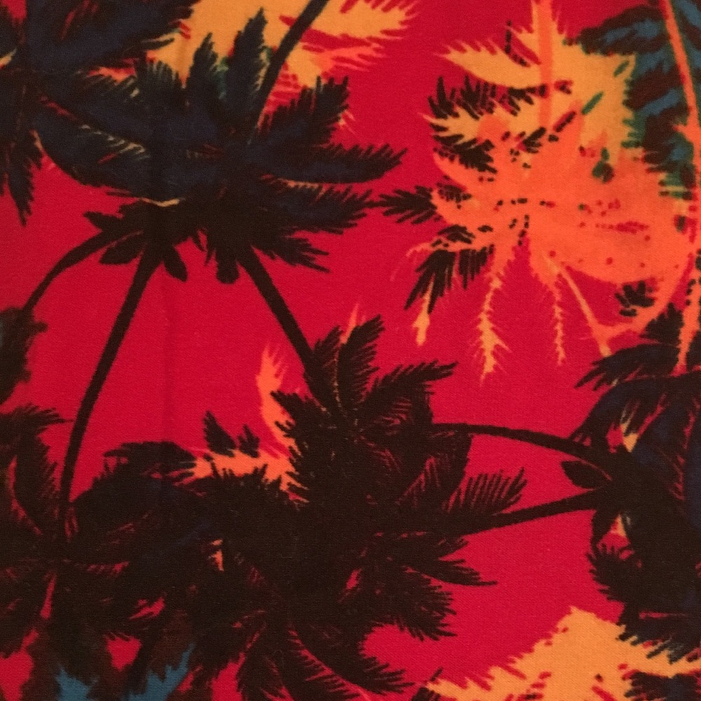 LuLaRoe Palm Tree Leggings