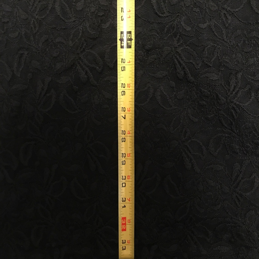 LBD Classic black sleeveless lace dress-2 - Picture 7 of 7