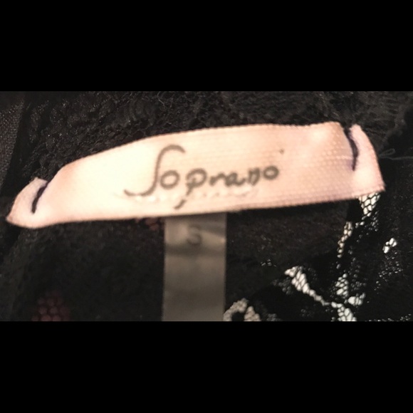 LBD Classic black sleeveless lace dress-2 - Picture 6 of 7