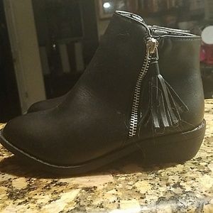 Black booties