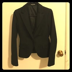 Express Black suit blazer