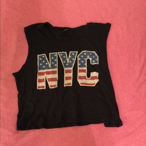 NYC Crop Top