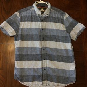 Tommy Hilfiger Mens Large Button Down