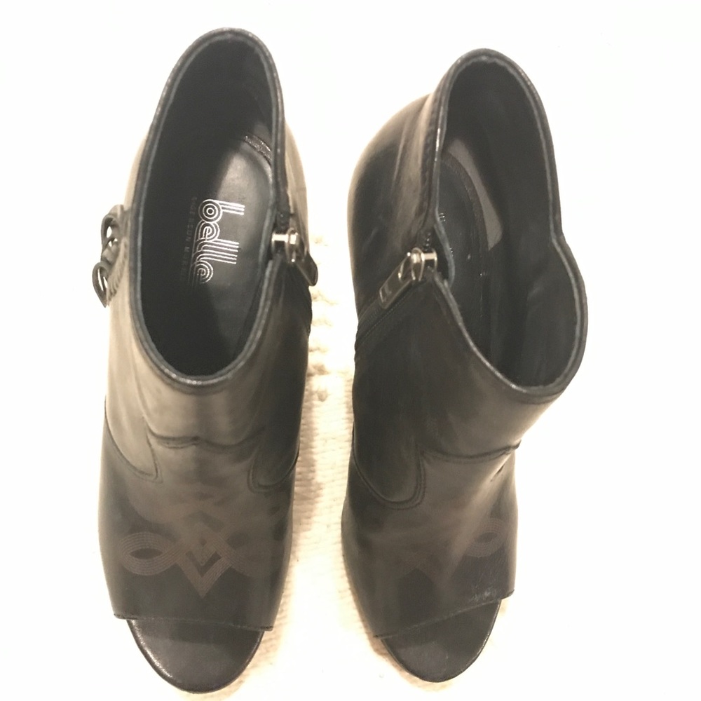 Peep Toe Bootie - image 5