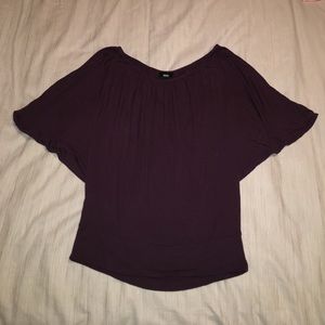 Mossimo Flowy Top; Deep Purple