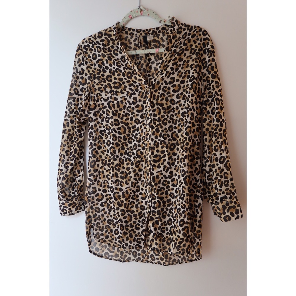 H&M - Leopard Blouse