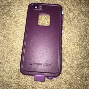 A magenta life proof case