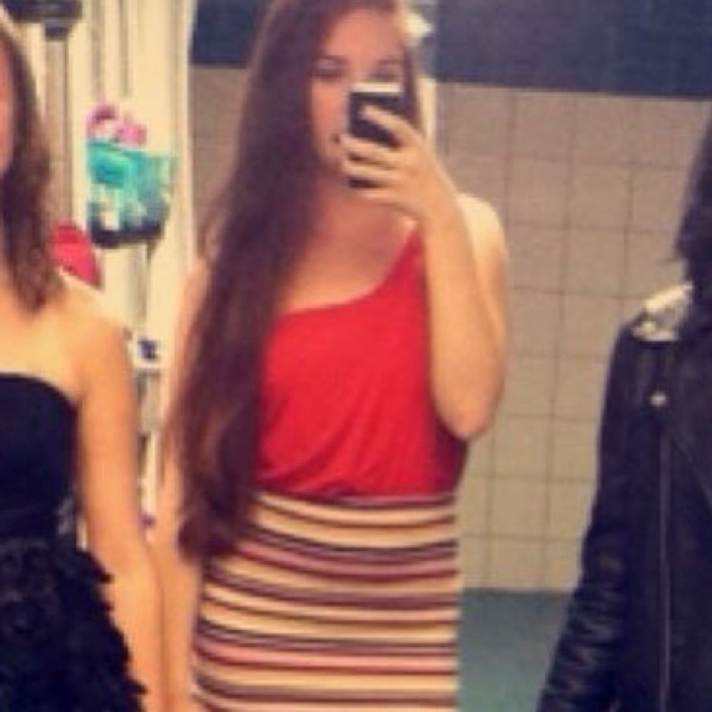 One Shoulder Party Dress