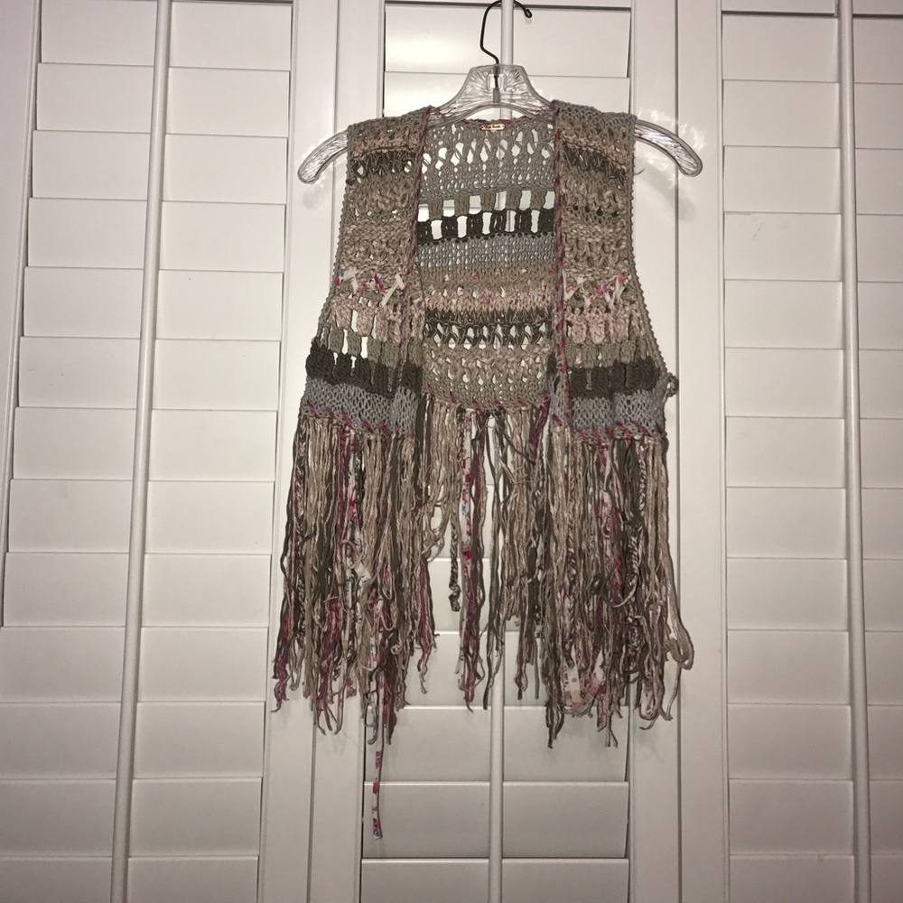 Crocheted vest