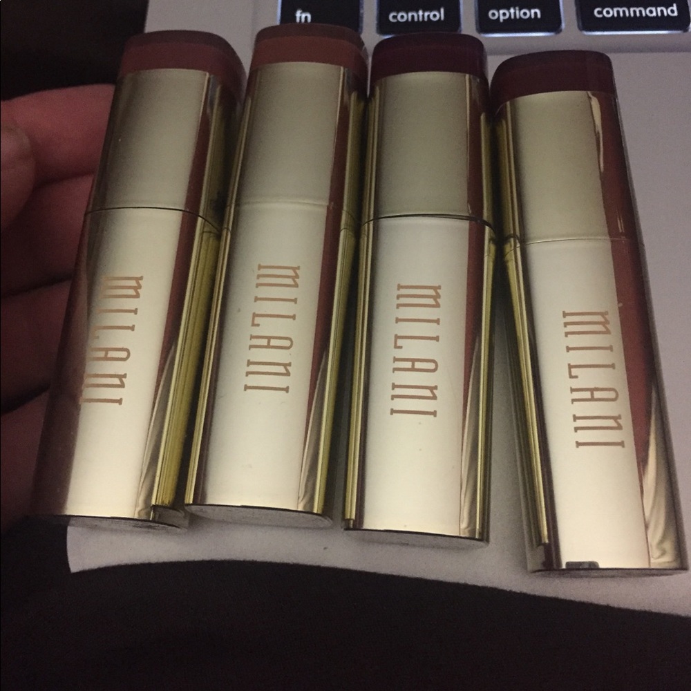 Assortment of Milani lipsticks