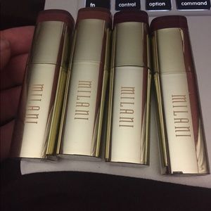 Assortment of Milani lipsticks