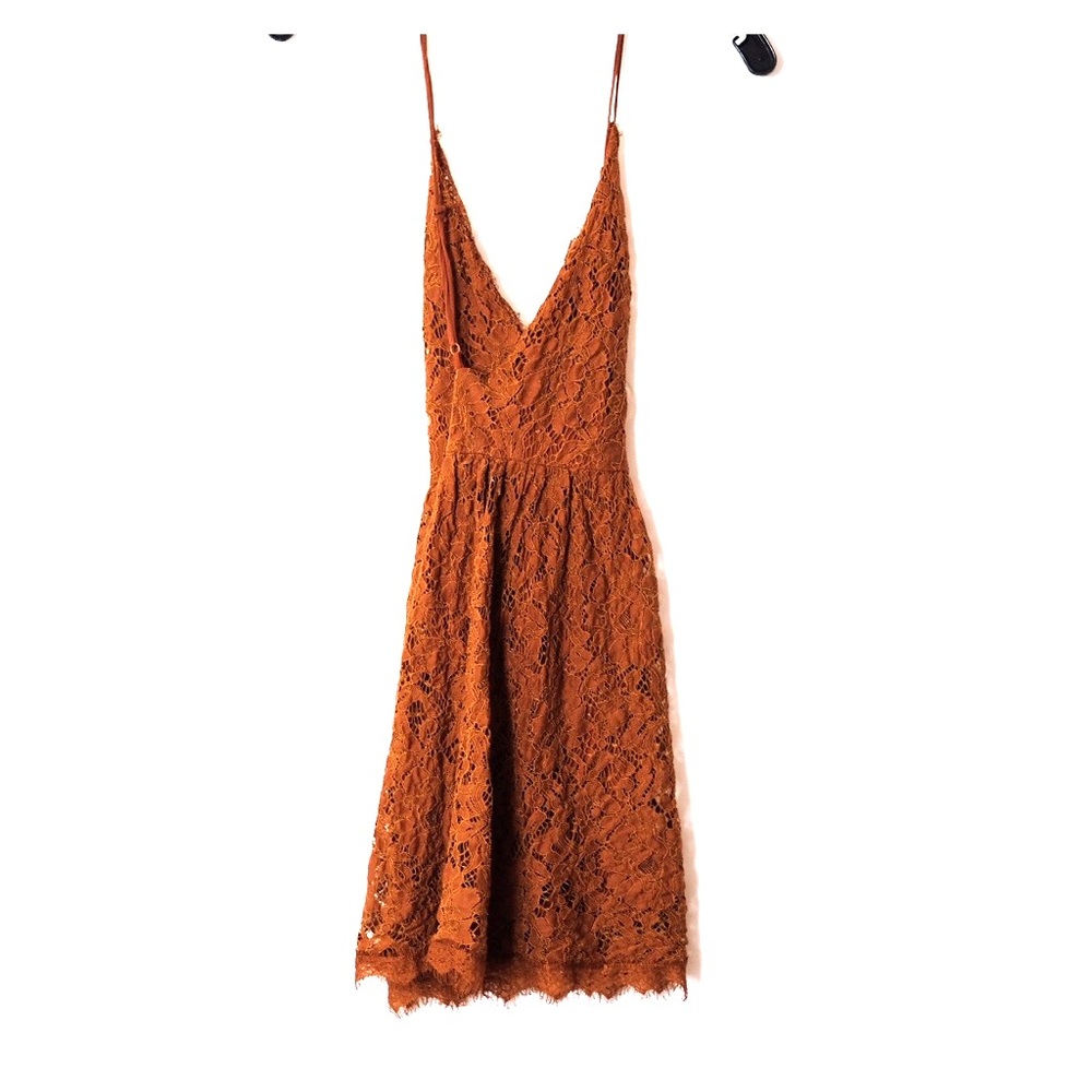 Lush lace tank dress