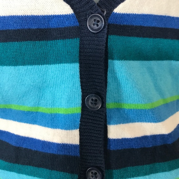 Aeropostale Striped Cardigan Knit Sweater EUC - Picture 5 of 5