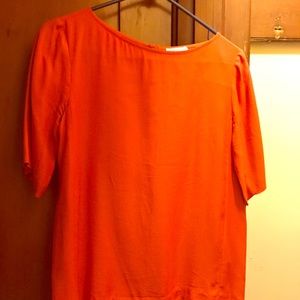 Club Monaco orange top