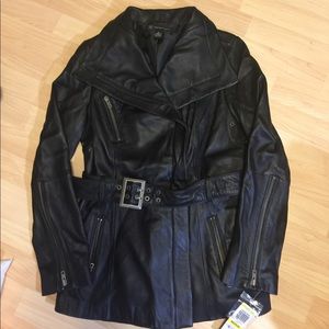 Leather jacket