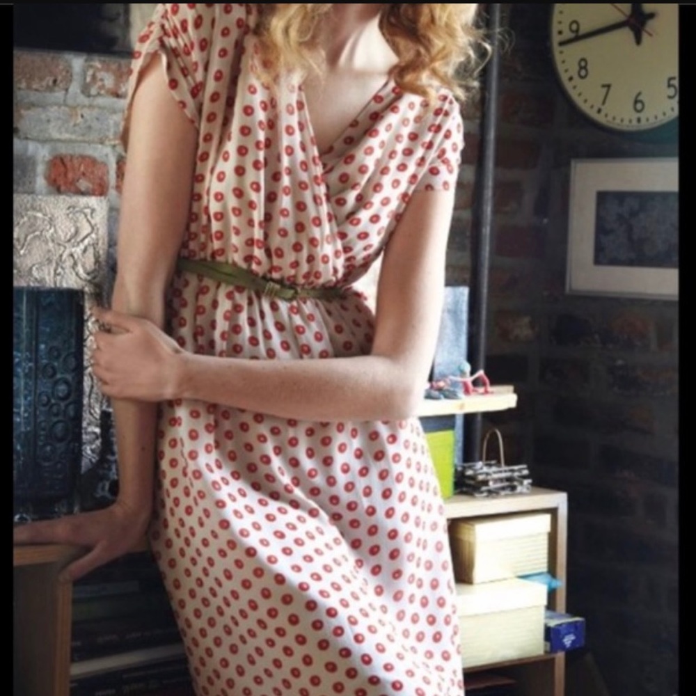 Anthropologie The Addison Story 100% Silk Dress