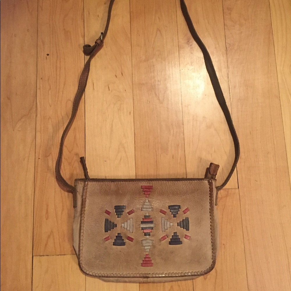 Multi color shoulder bag