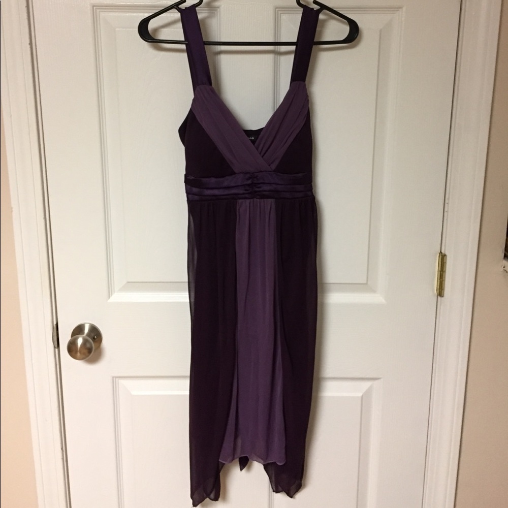 Taboo purple semi formal dress