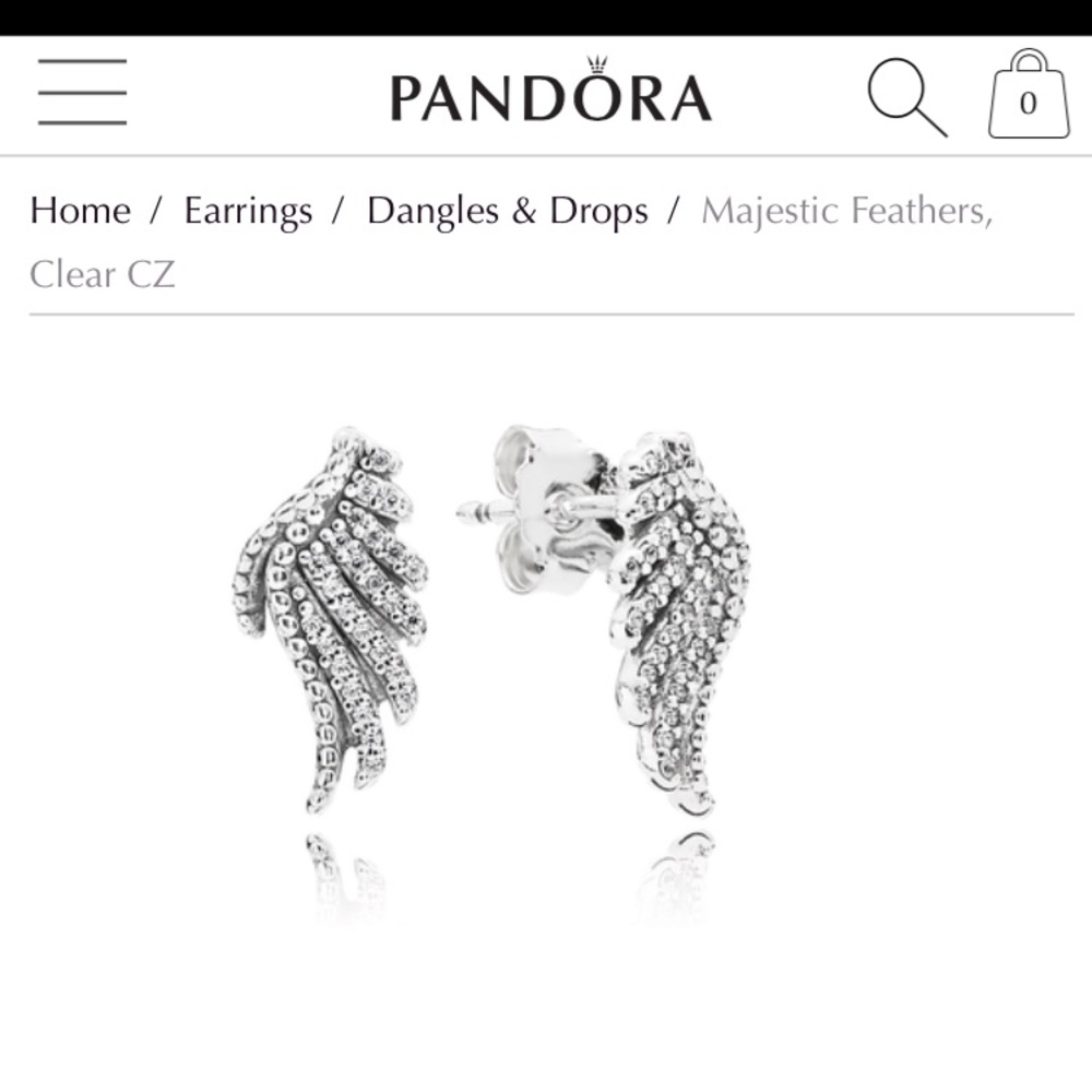 Pandora earrings I don't have original boxing