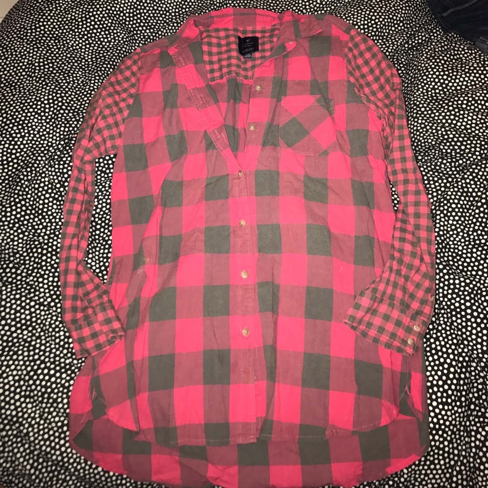 American Eagle "Jegging Shirt" Flannel