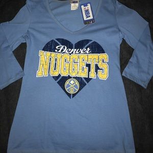 Denver Nuggets half sleeve t-shirt.