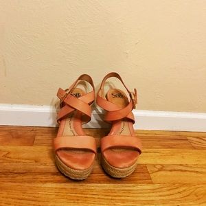 Sofft Primrose High Wedge Espadrille Sandal