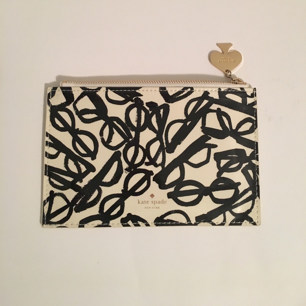 Kate Spade clutch sunglasses print