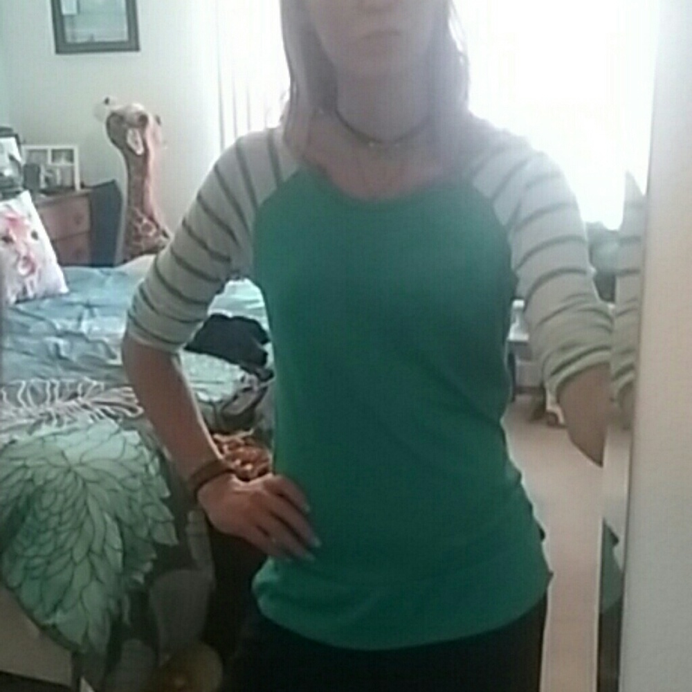 Long sleeve cotton tee