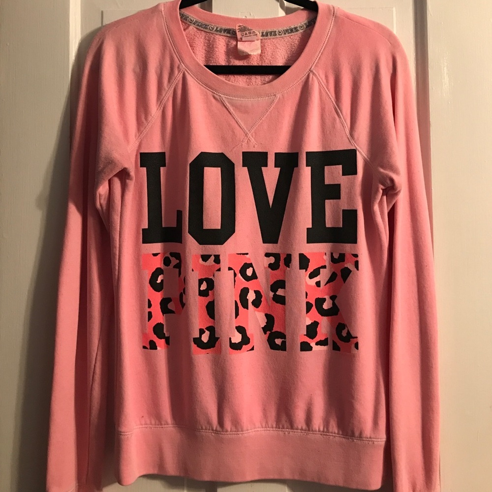 PINK Crew Neck Sweater