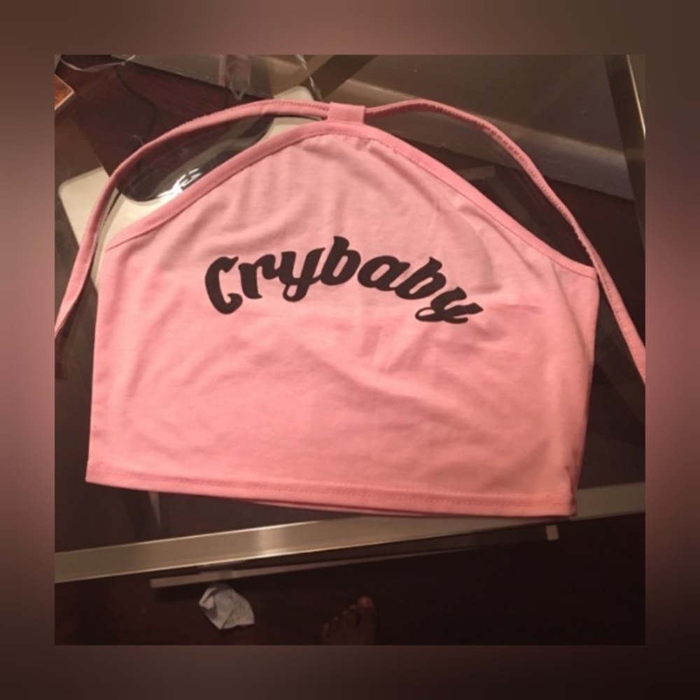 Crop top (Crybaby💦) Size- Small🌸 New Never worn