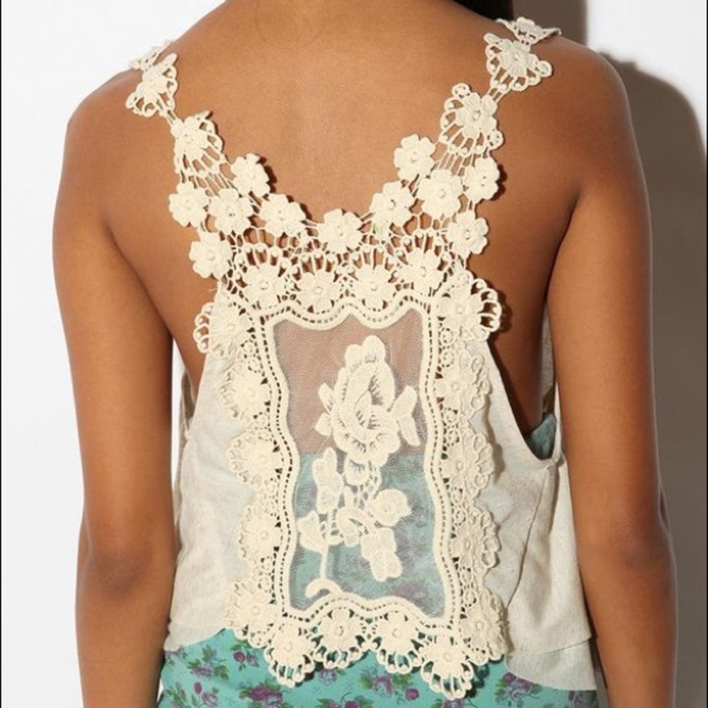 Crochet Crop Tank Top