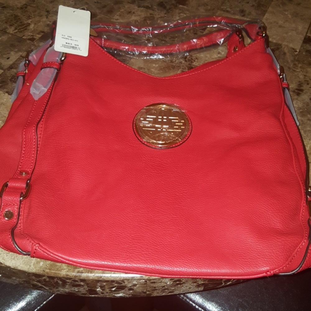 FOR SALE...Deep Rich Red Hobo Handbag