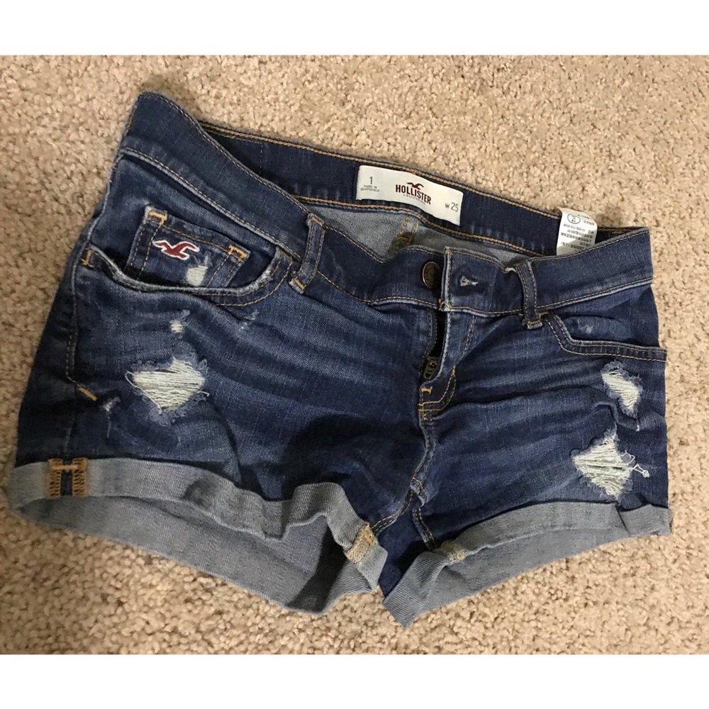 Hollister denim shorts