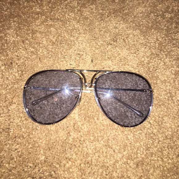 Blue clear sunglasses designer inspired - Picture 2 of 4