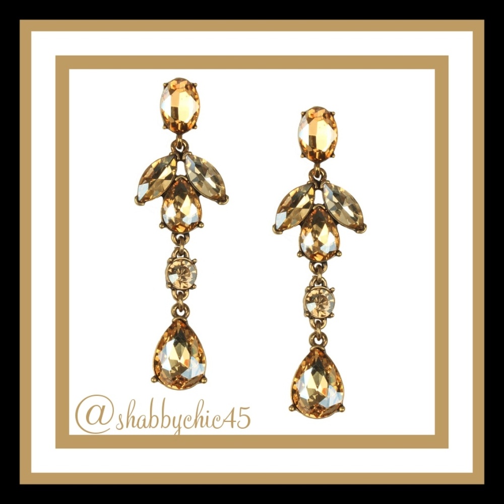 French Chic Chandelier Dangle Earrings