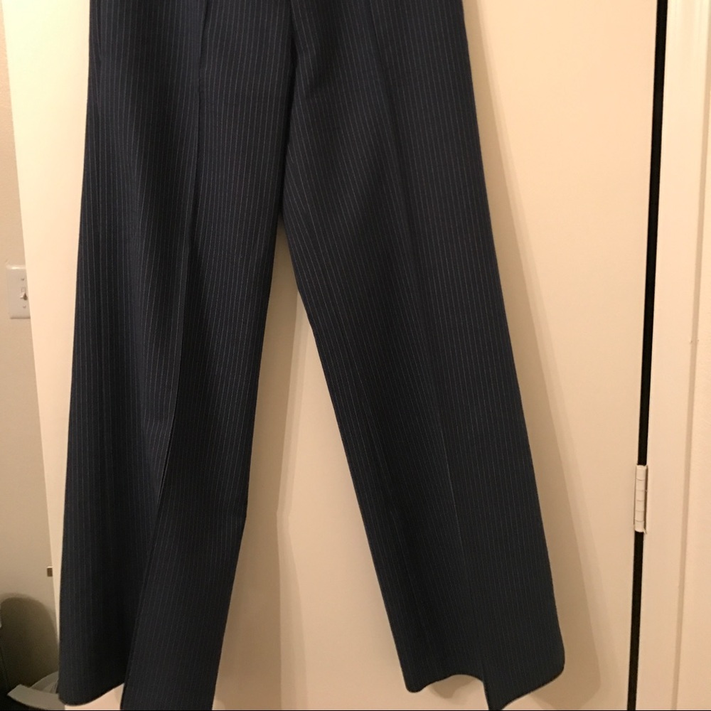 Wide leg pants suit pants