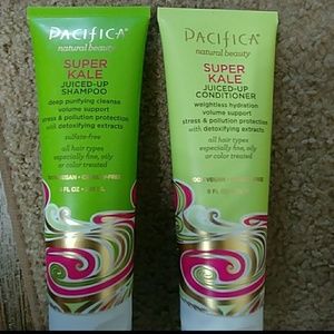 Pacifica super kale shampoo and conditioner