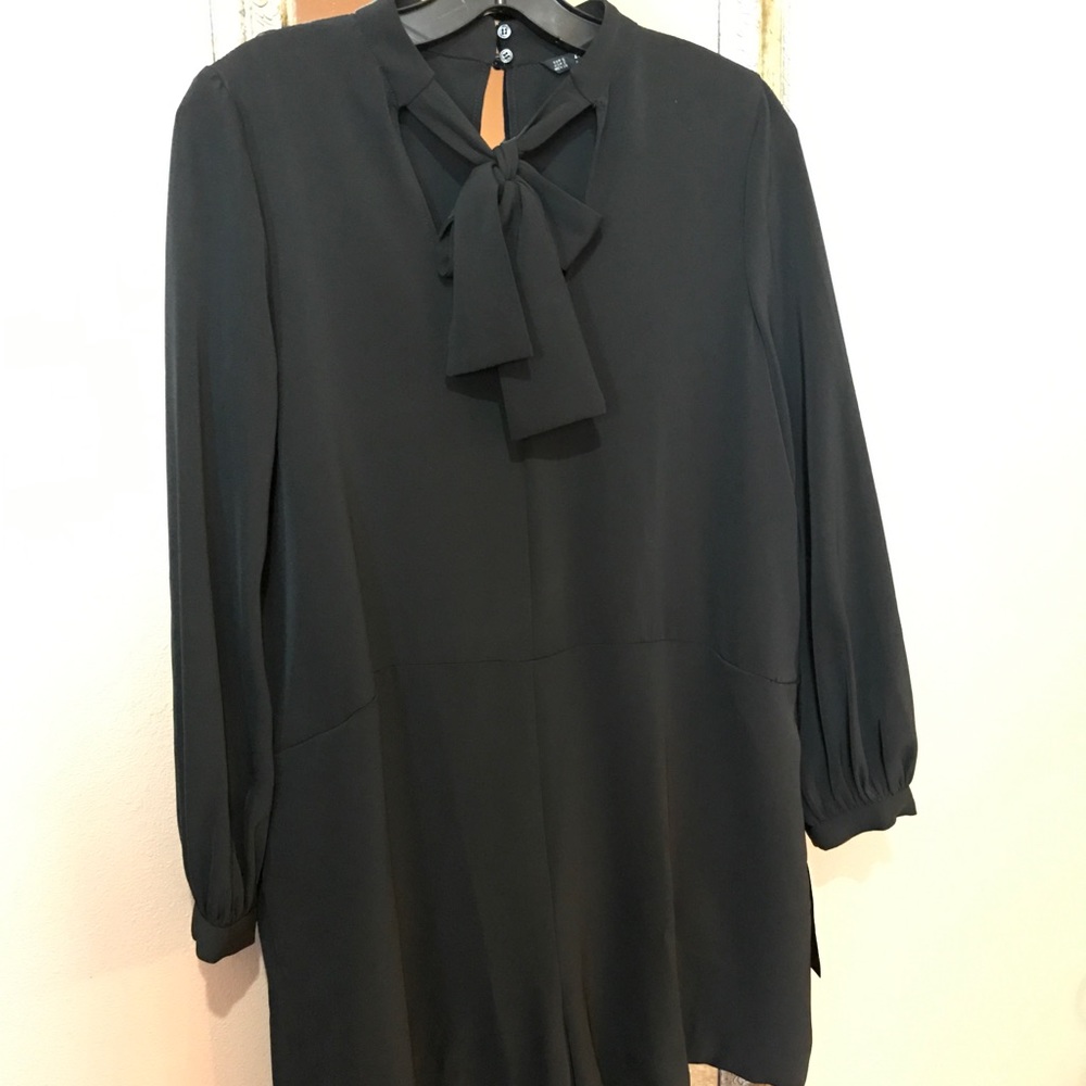 NWT ZARA Black Dressy Shorts Jumper