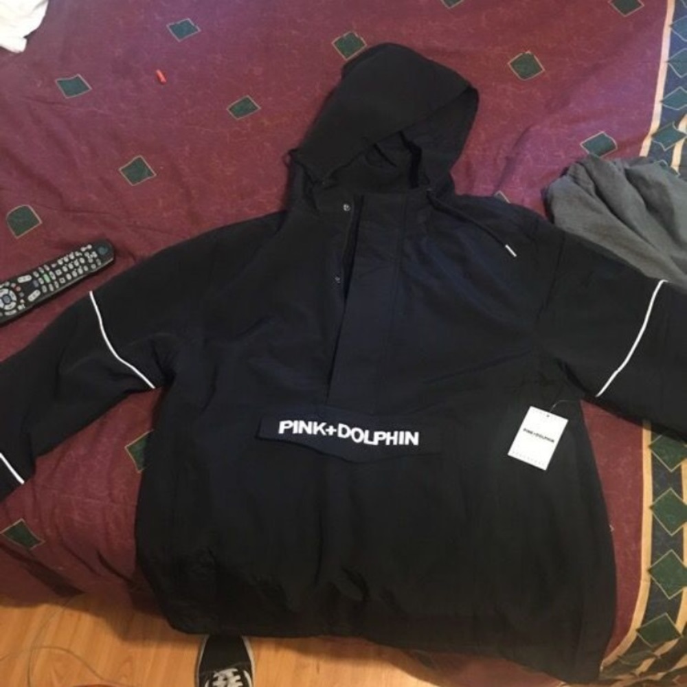 Pink dolphin windbreaker
