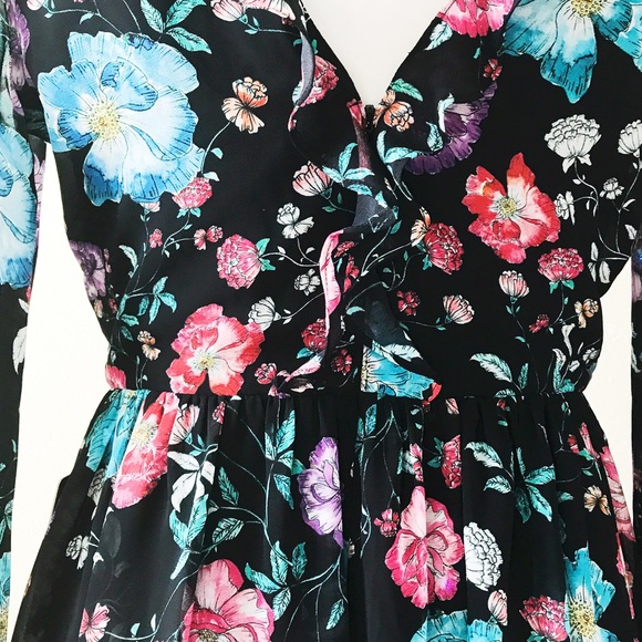 Express chiffon dress - Picture 3 of 6