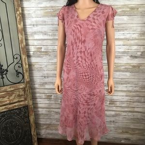 Mlle Gabrielle Rose pink dress size 8