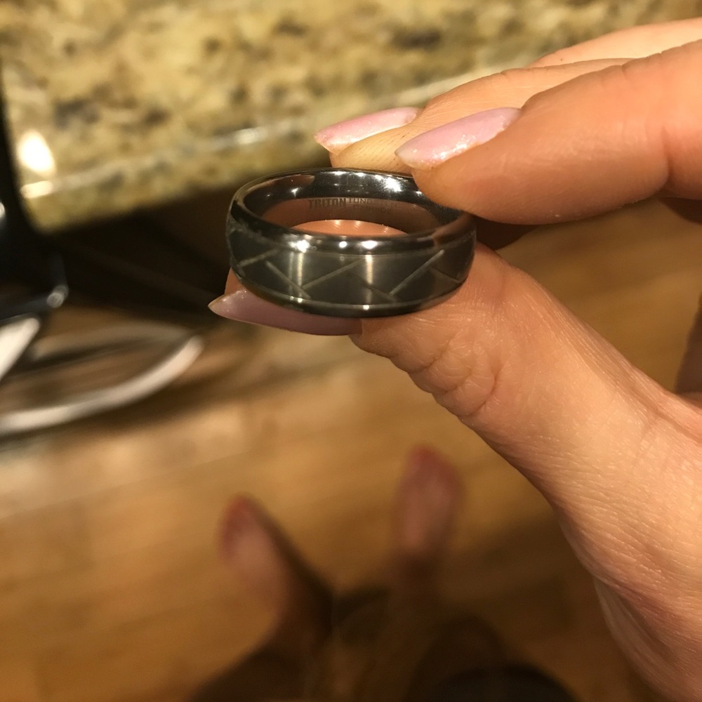 Triton TUNGSTEN Carbide Wedding Band
