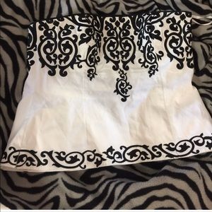 White house black market corset/bustier sz10.