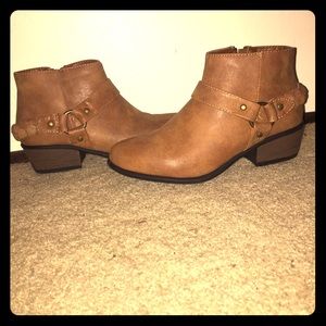 Brown booties