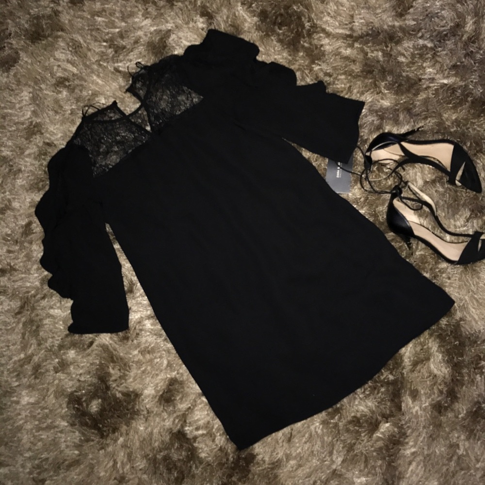 NWT ZARA Black Dress
