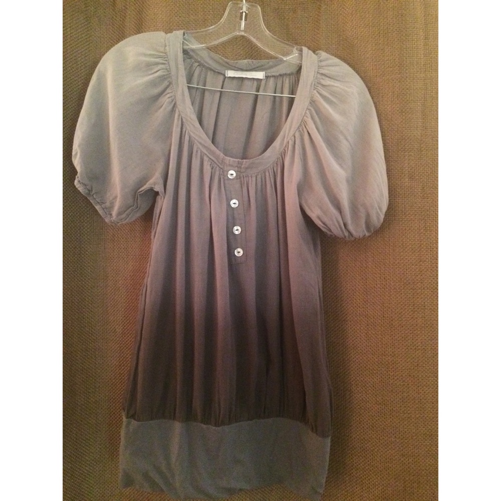 Gray ombré tunic