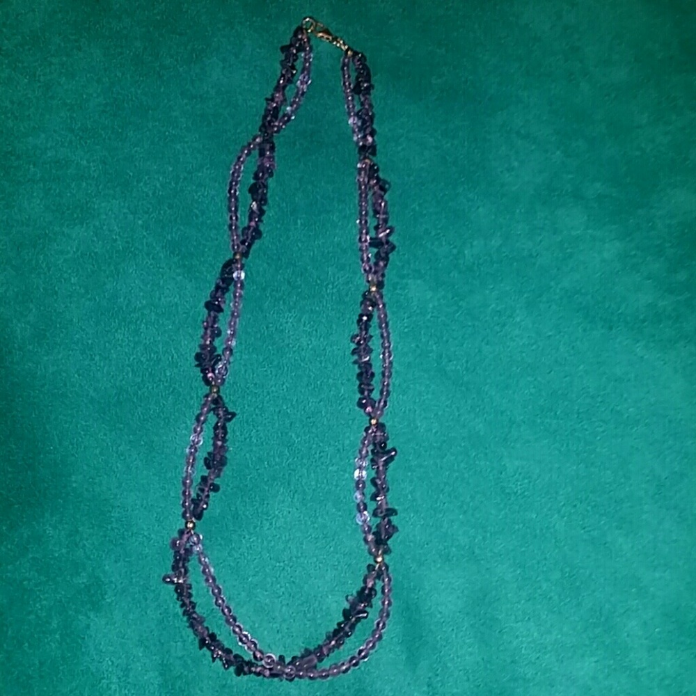 Amethyst necklace