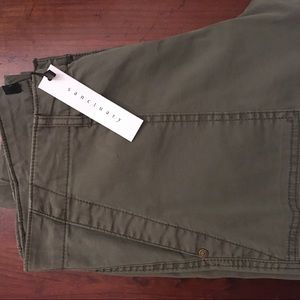 Sanctuary cargo pants olive green size 29!